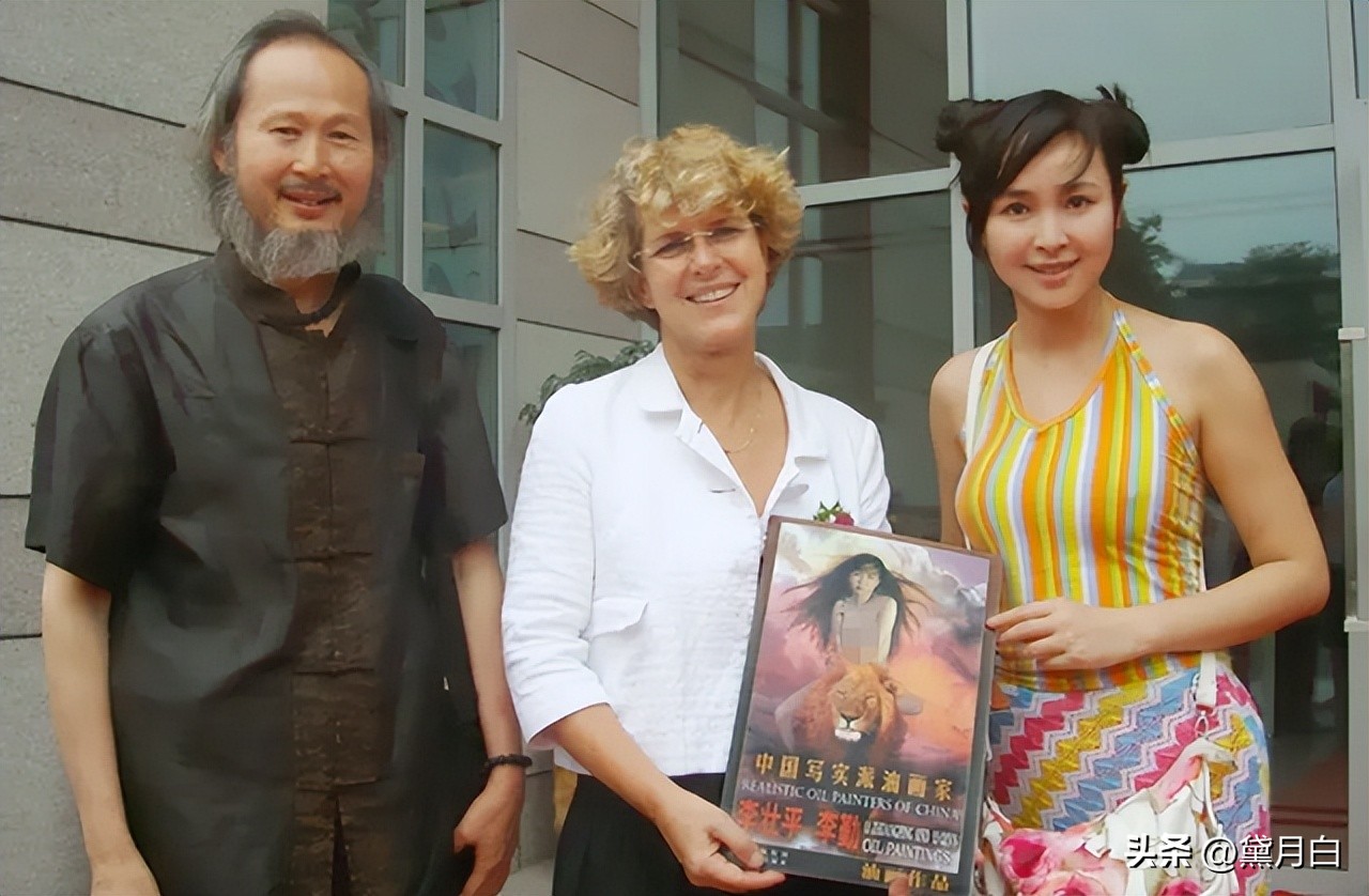 李壮平把女儿当人体模特，5年创百部画作，美国收藏家出1亿都不卖