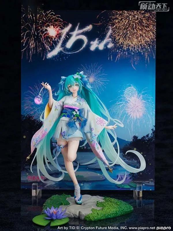 sega初音未来十五周年手办,summerdress初音未来手办开箱