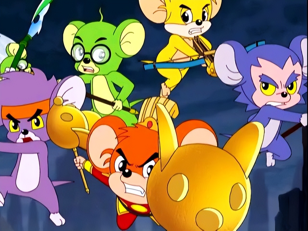 每天看的四部动画片,童年动画回忆我的世界