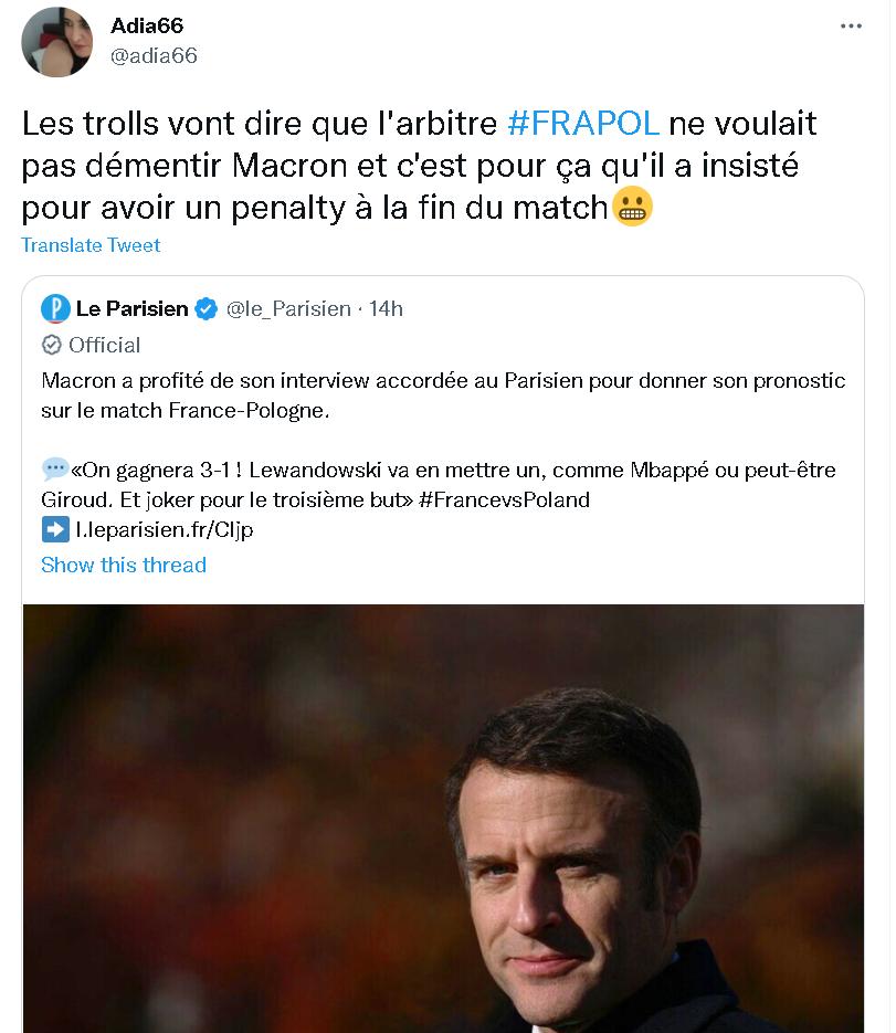 马克龙裁判,裁判马克龙