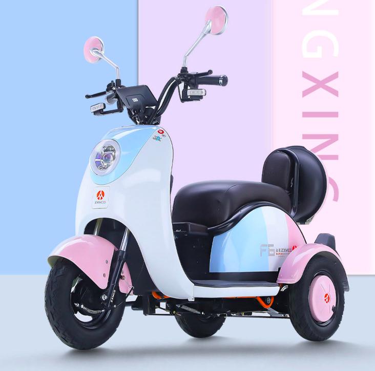 2-6岁轻便脚踏三轮车,三轮车遛娃神器可坐可躺可折叠