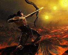 现在的后羿和以前的后羿对比,后羿是不是真的存在