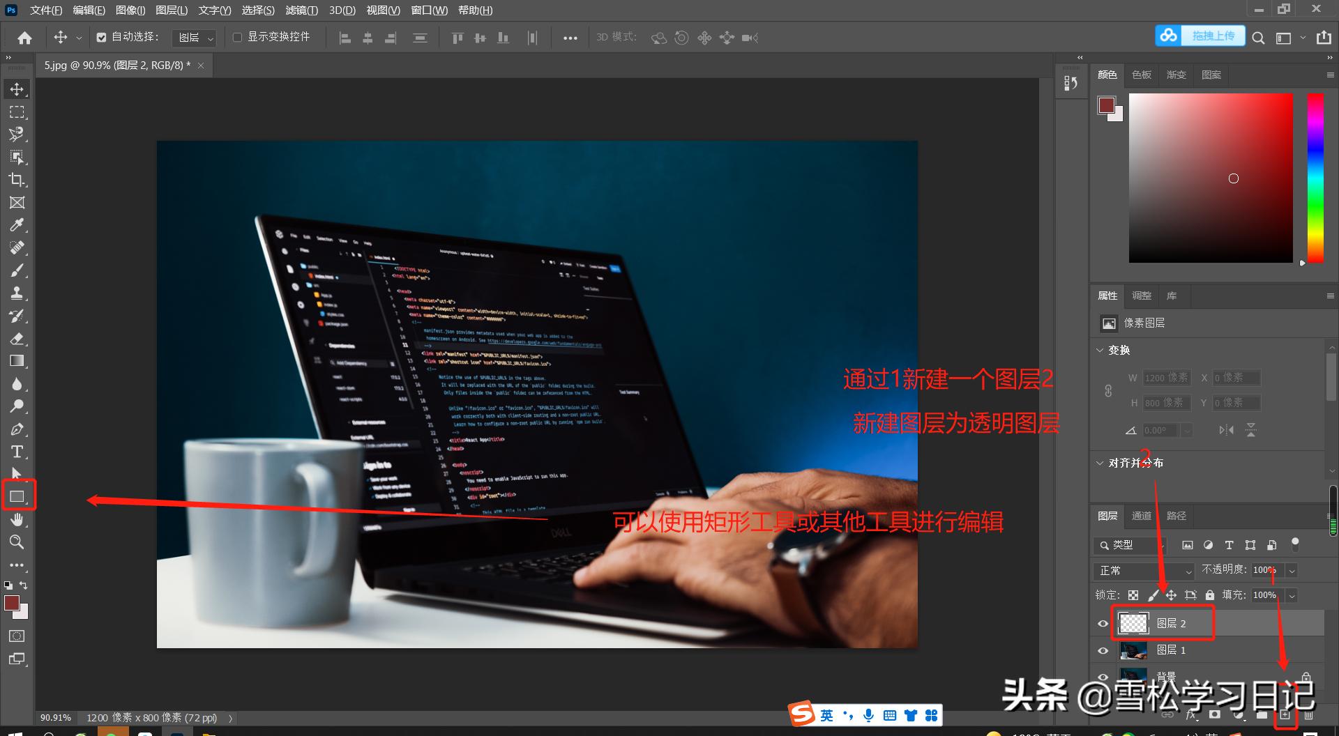 ps零基础图层入门教程,ps入门教程从零开始学图层