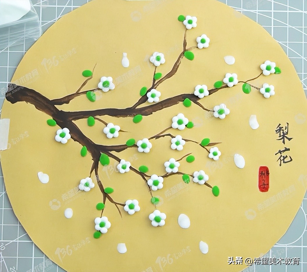 7-10岁画春天画简单又漂亮,简单又好看的一年级春天画