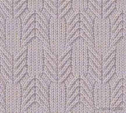 推荐一款精致又实用的毛衣,几款漂亮的棒针花样值得收藏
