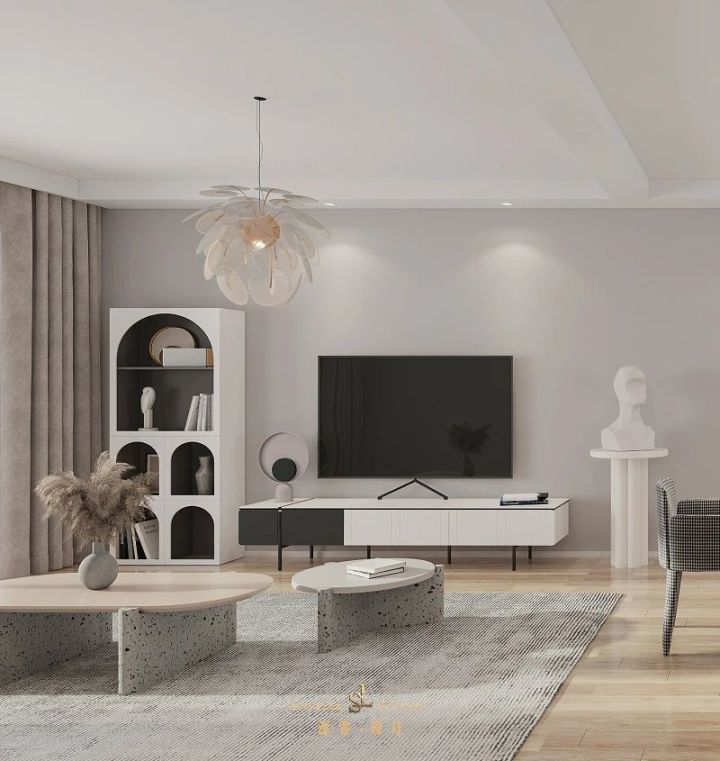 安排个书架墙，是家里最好的不动产，如此看来，完全没必要空间房