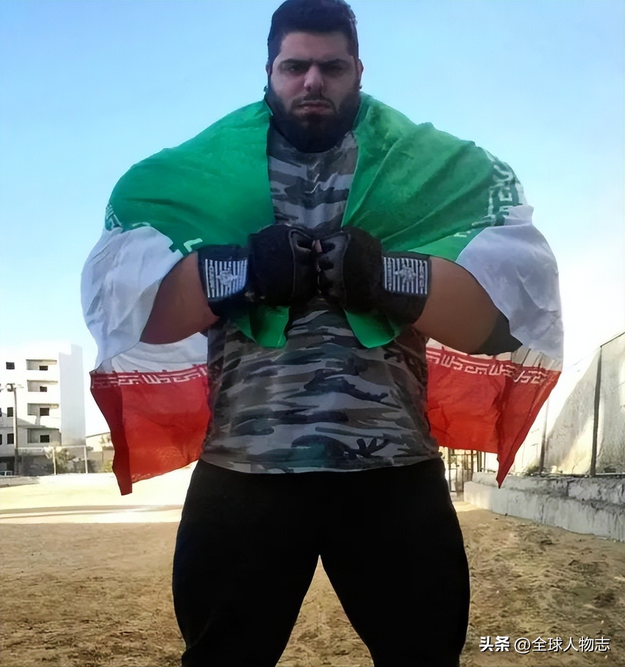 伊朗绿巨人vs马丁福特比赛,伊朗400kg大力士