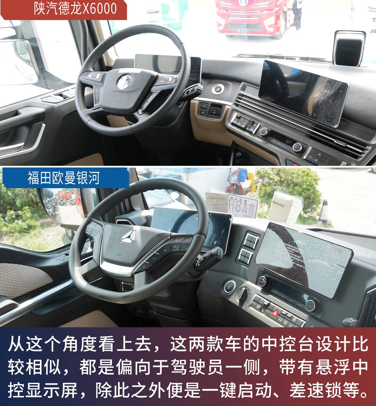 新款德龙x6000单驱,德龙x6000与汕德卡对比