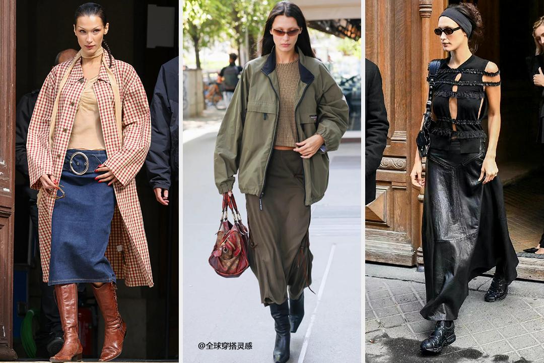 半裙秋冬款裙子,秋冬流行裙子2020