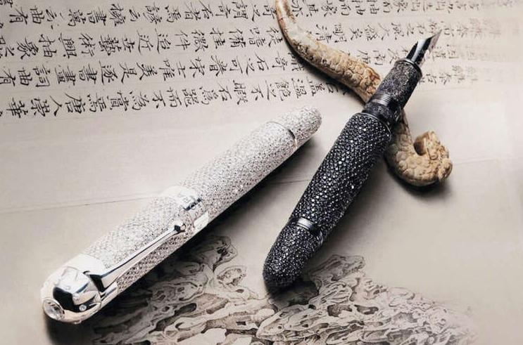 世界上最贵的钢笔100万,盘点世界上最贵的几支笔