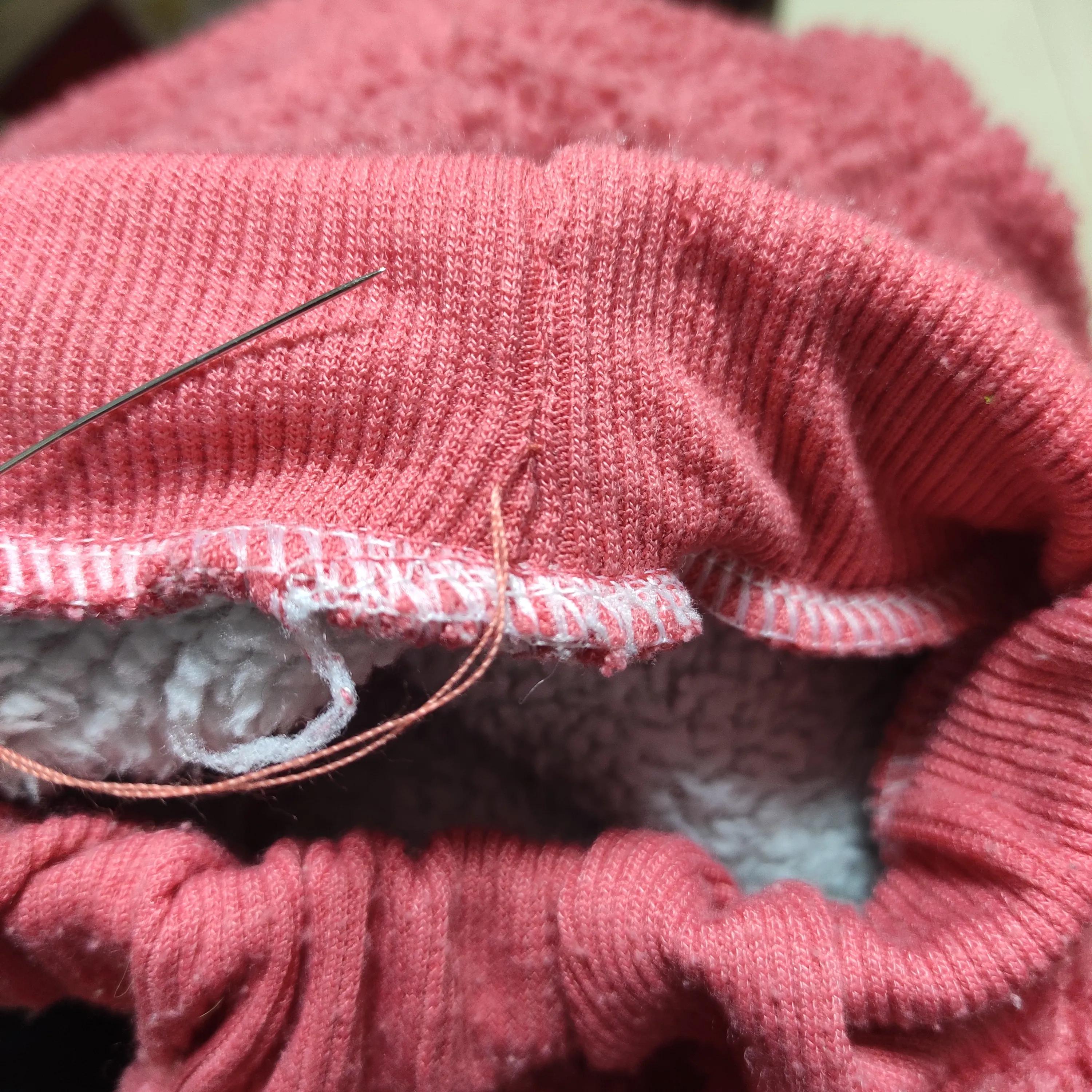 裤子松紧带掉线了如何修补,裤子的松紧带断了怎么修复