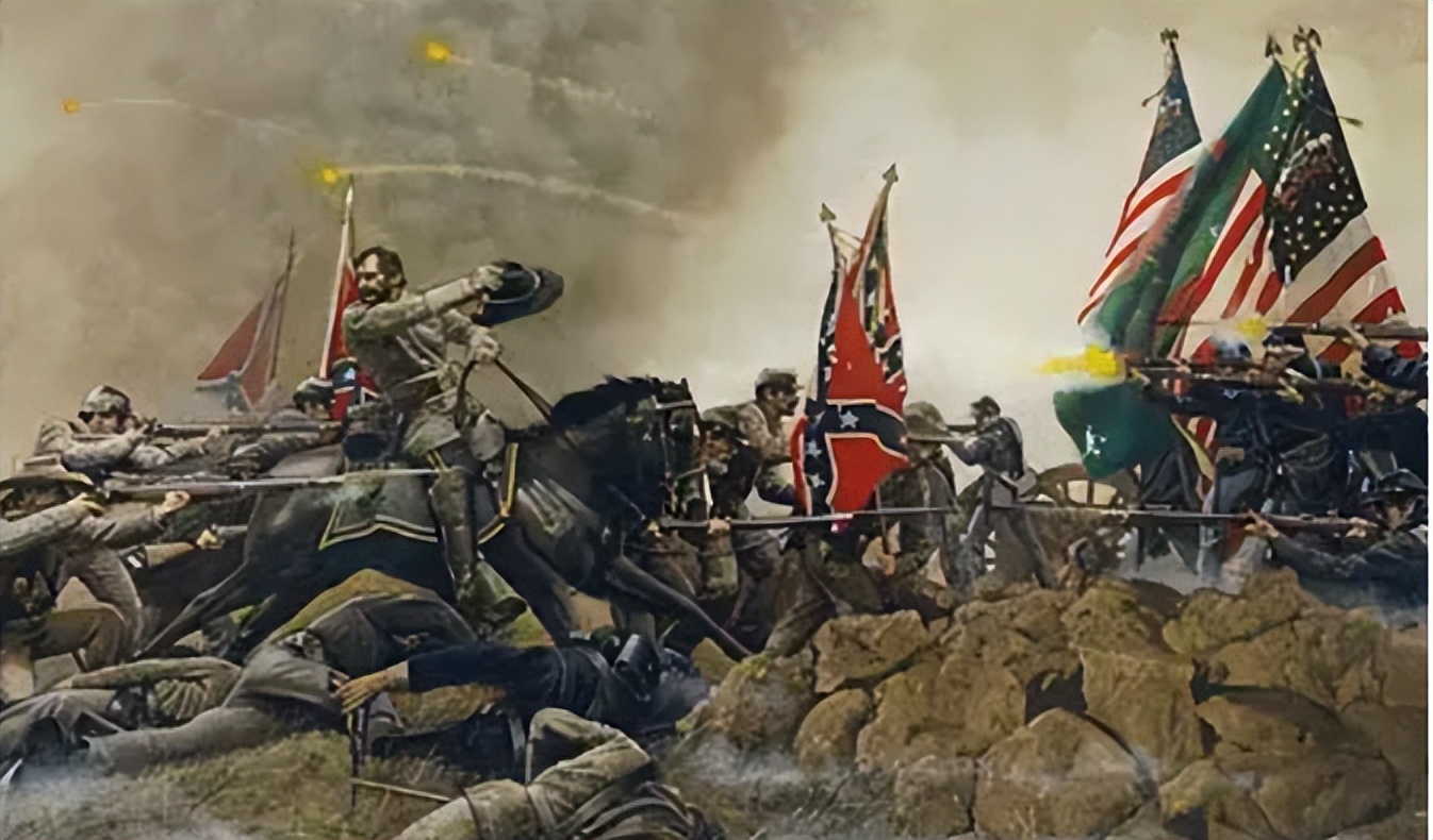 葛底斯堡战役进攻路线图,葛底斯堡南北战役