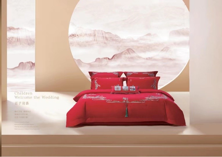 水星家纺婚庆四件套好不好？华美与实用并存，助力新人开启浪漫生活