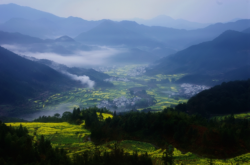 春色满园风景摄影,婺源摄影写真