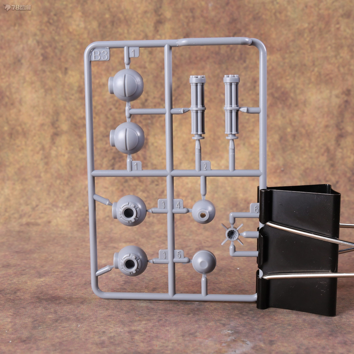 合金弹头模型第一弹,合金弹头3拼装模型