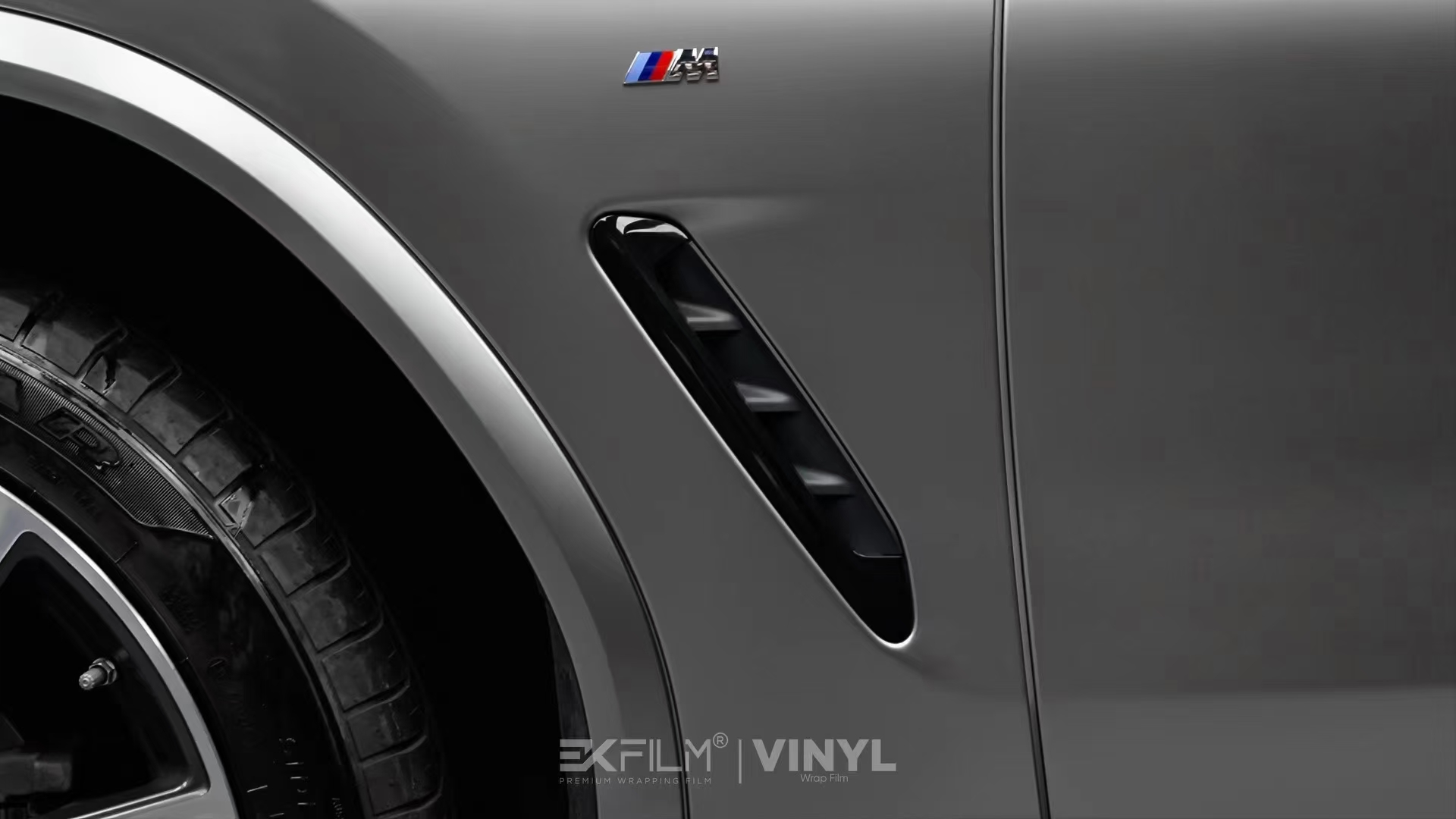 宝马x3棕色贴膜,宝马x3黑武士改色膜