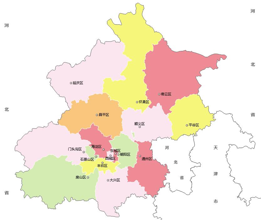 北京城市的空间结构,城市形态和城市内部空间结构