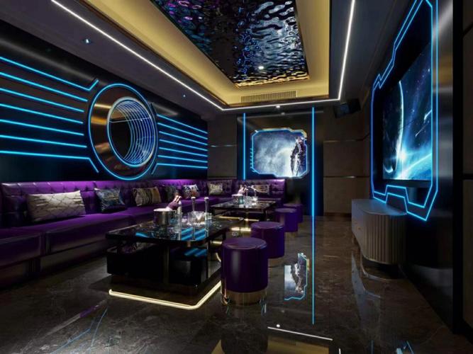 ktv小包房装修效果,ktv过道壁灯多高