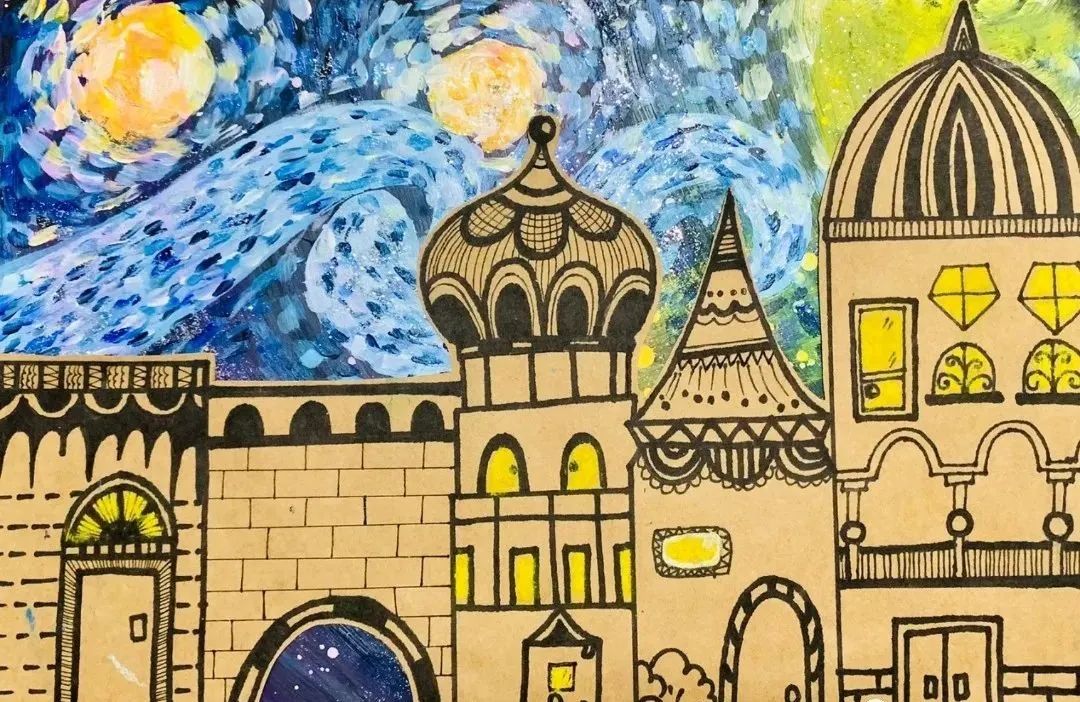 儿童地球创意画,儿童涂鸦大画集