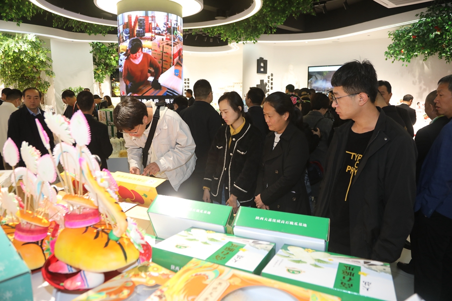 渭南市优势农特产品产销对接暨农特产品西安展销体验馆运营发布会在西安举行