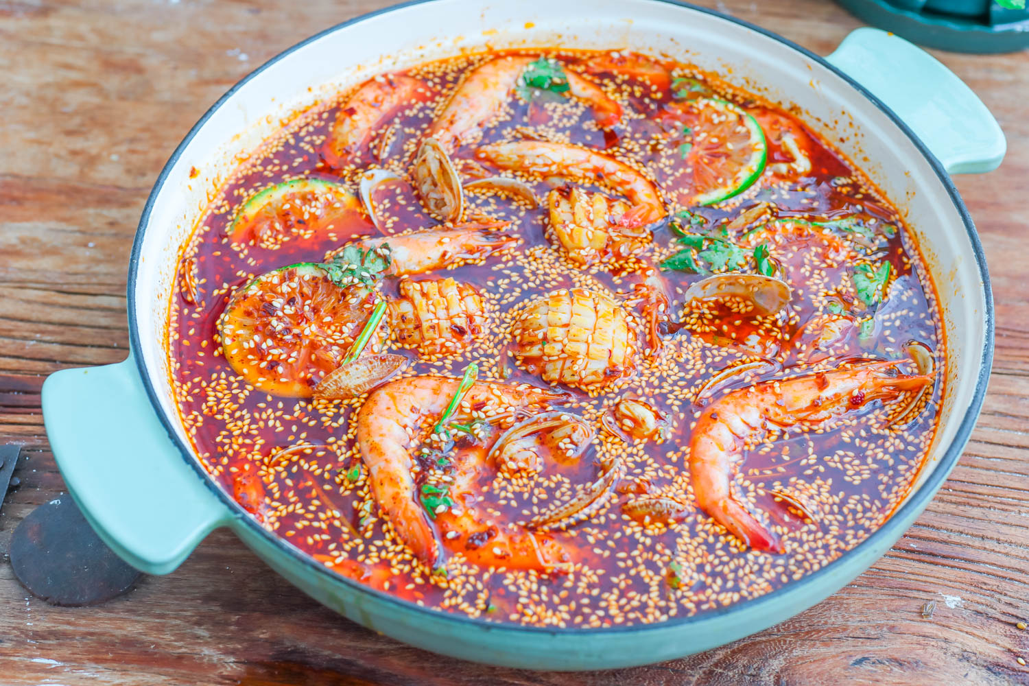 钵钵鸡的正宗做法全过程川味,海鲜钵钵鸡做法自制在家