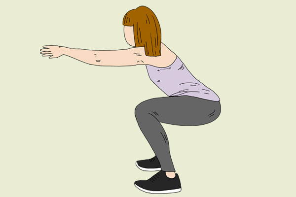 女性每晚100个深蹲的好处,每晚做深蹲最好做几个