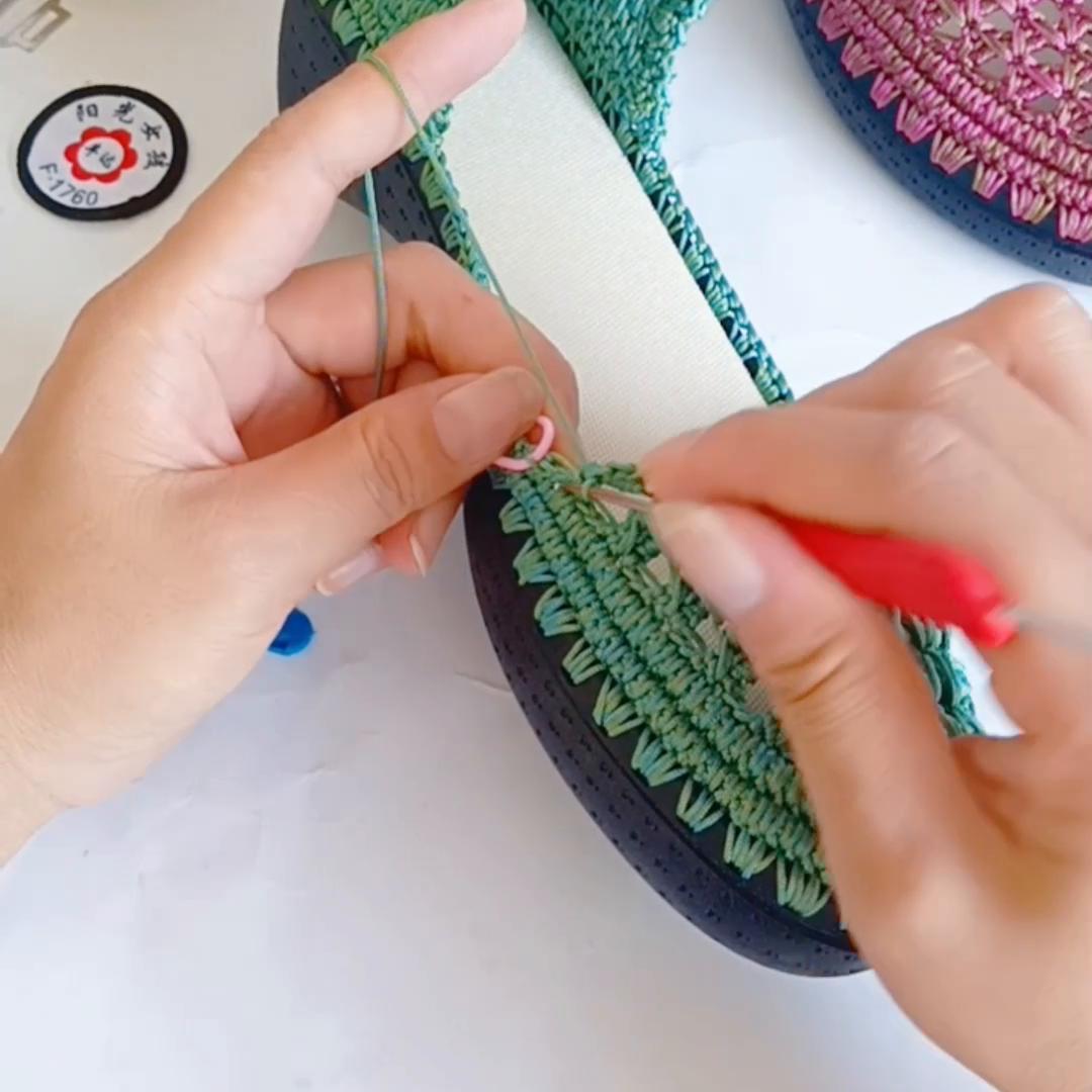 钩鞋编织教程零基础,钩鞋的编织教程视频