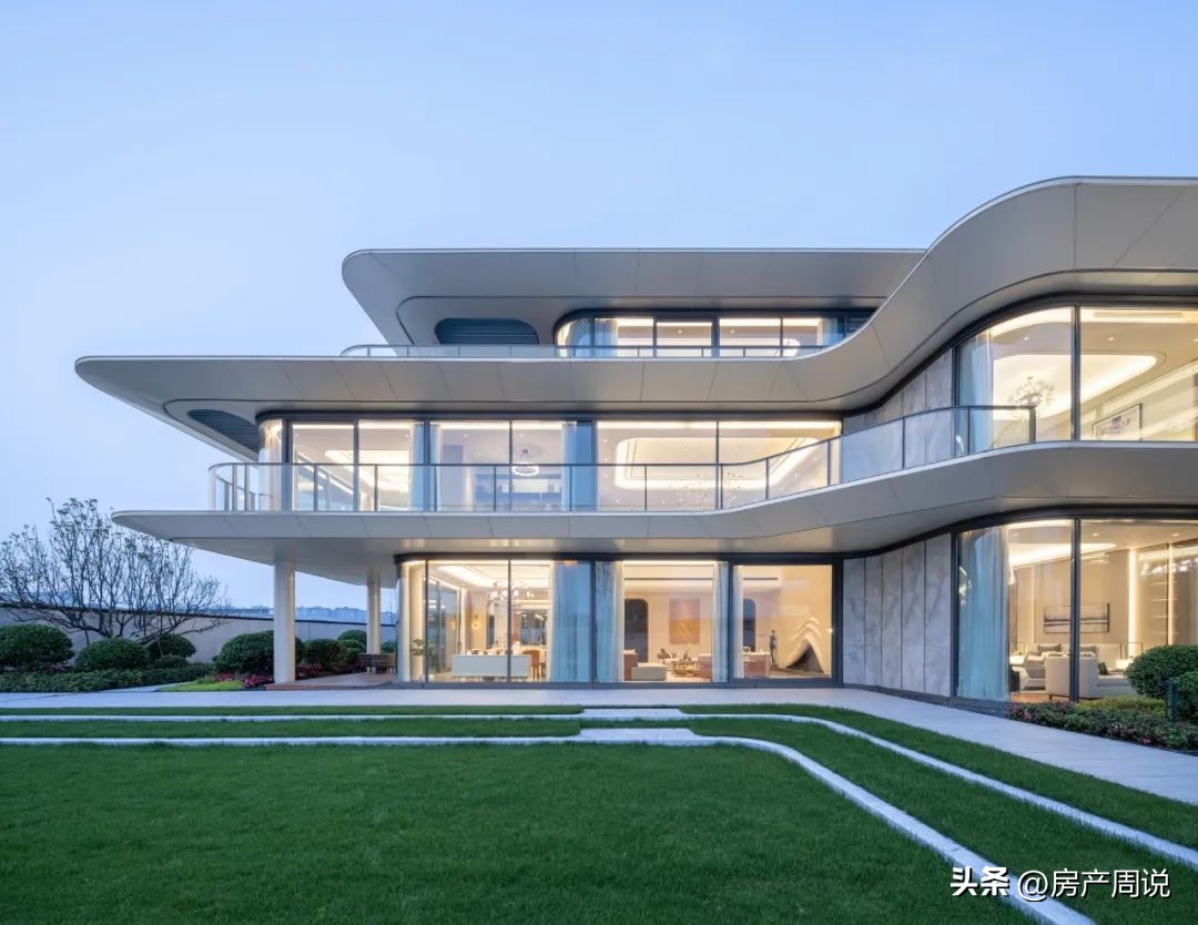 国内豪宅立面设计排名榜,杭州豪宅玻璃幕墙立面