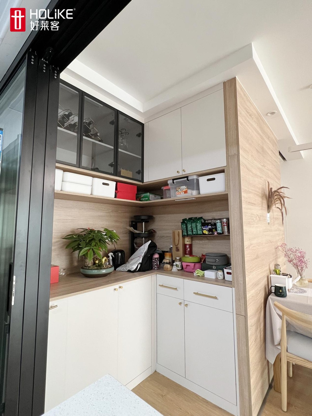 装修房子现代简约2房没有玄关,超小户型玄关装修效果图