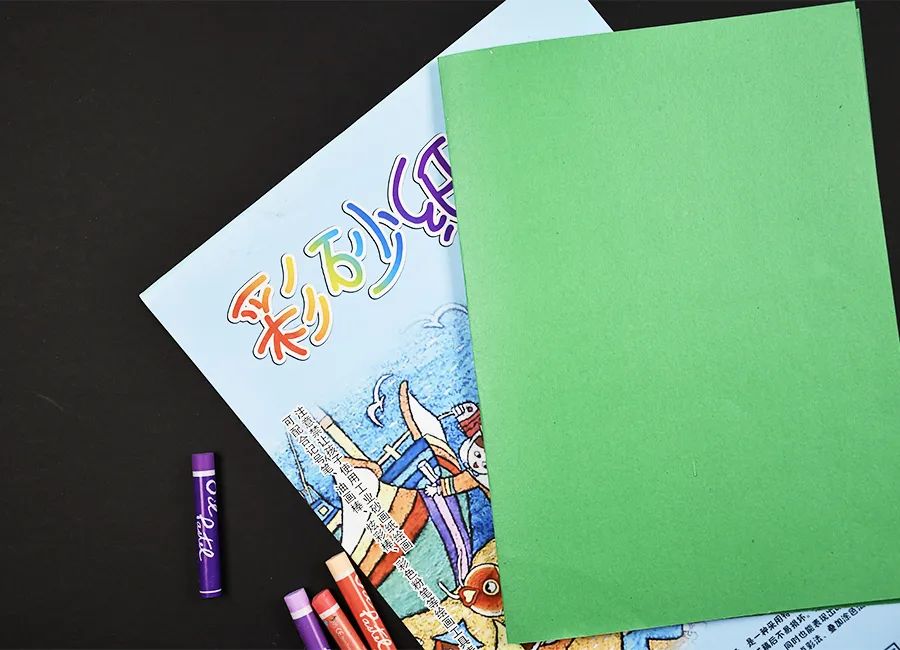 6-12岁儿童油画棒画教程,油画棒水彩结合作品儿童画