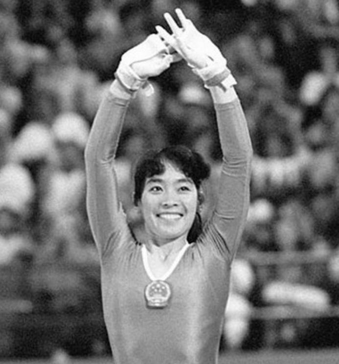 体操名将马艳红震惊世界,中国体操马艳红