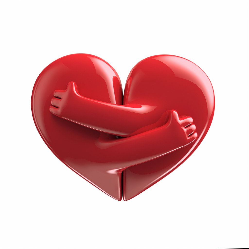 立体爱心壁纸背景图,心形壁纸背景闪图