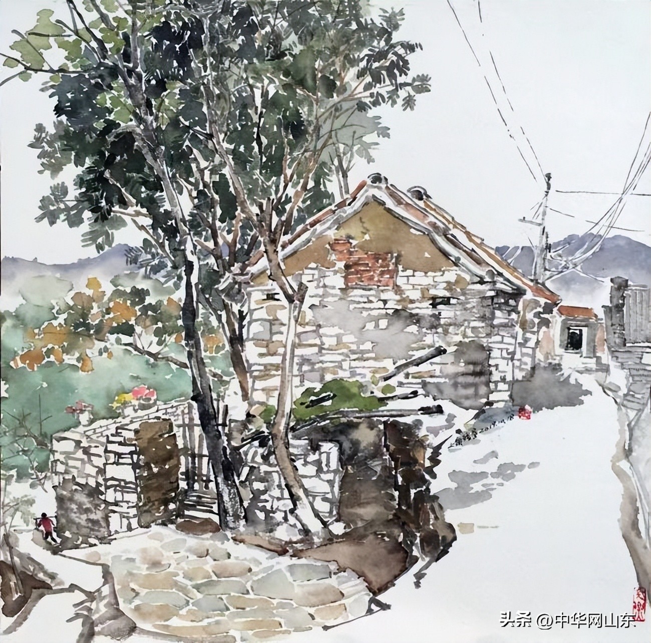 张丽华|三进峨庄