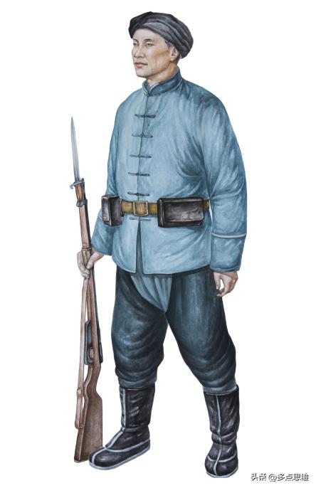 晚清新军军装变化,19世纪晚清时期清军军服变化