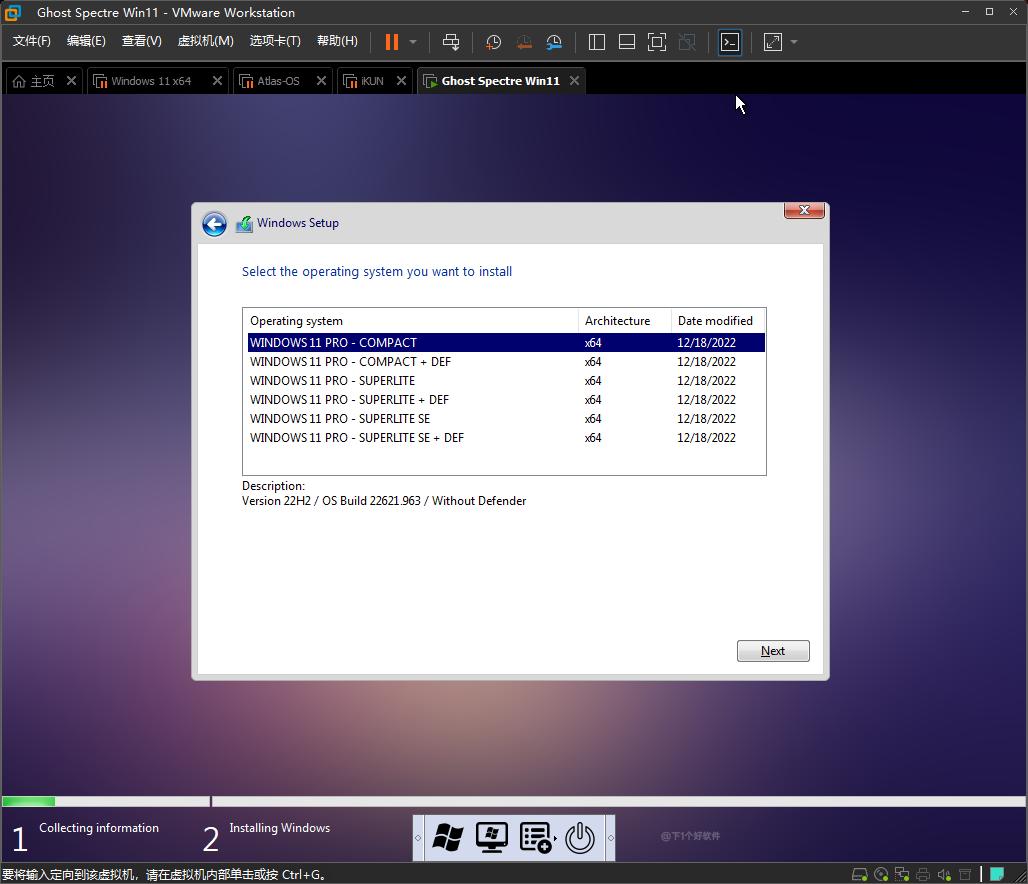 win11预览版9.15,win11极简版1.37