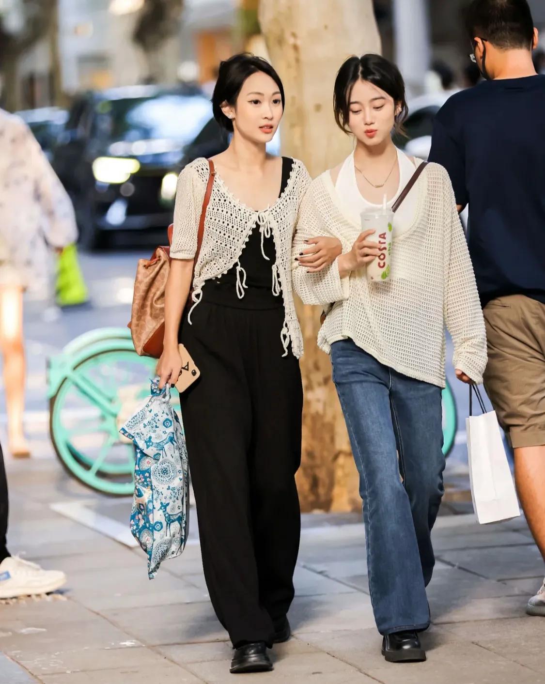 去了上海才知道穿搭,去了趟上海才明白