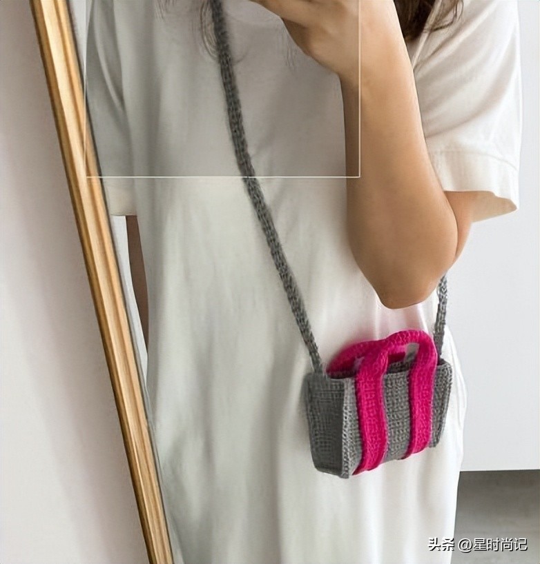 同款包包编织教程,潮范有型的手工编织包包