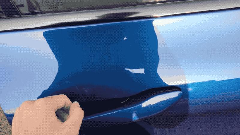 比亚迪汉用隐藏式门,比亚迪汉隐藏式门把手被冻住