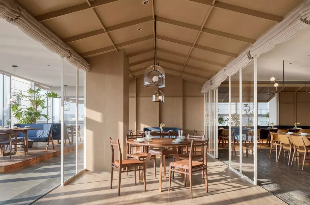 新中式餐厅饭店装修设计,大型餐厅装修设计案例欣赏