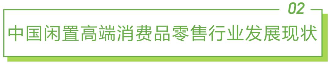 2021年中国闲置高端消费品零售行业研究报告
