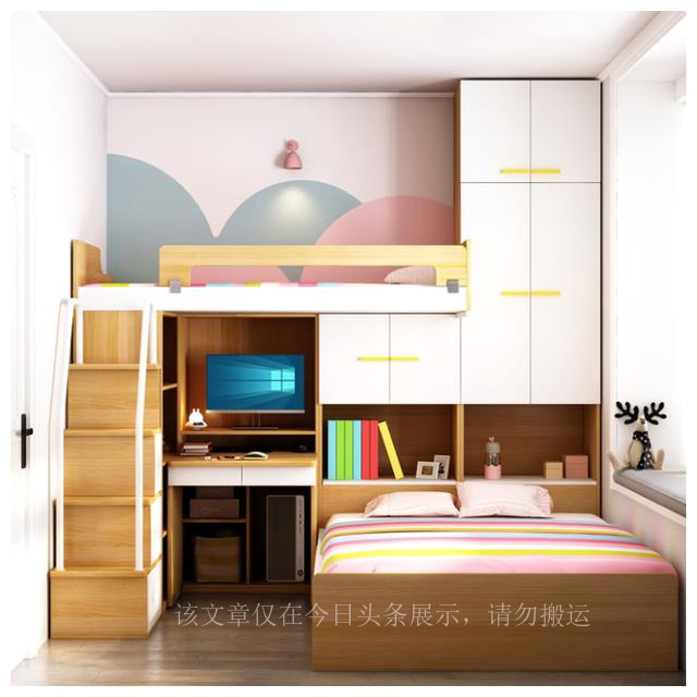 儿童房的上下床实用还是不实用呢,上下铺床到底适合儿童房吗