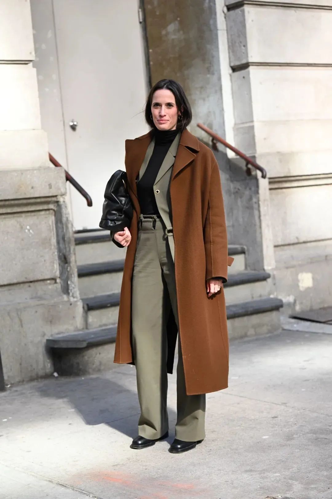 冬季呢子衣小个子穿搭,现在冬季上下衣穿搭