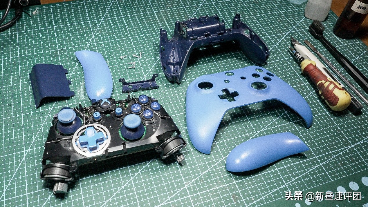 拆解xbox游戏机,xbox手柄拆修工具