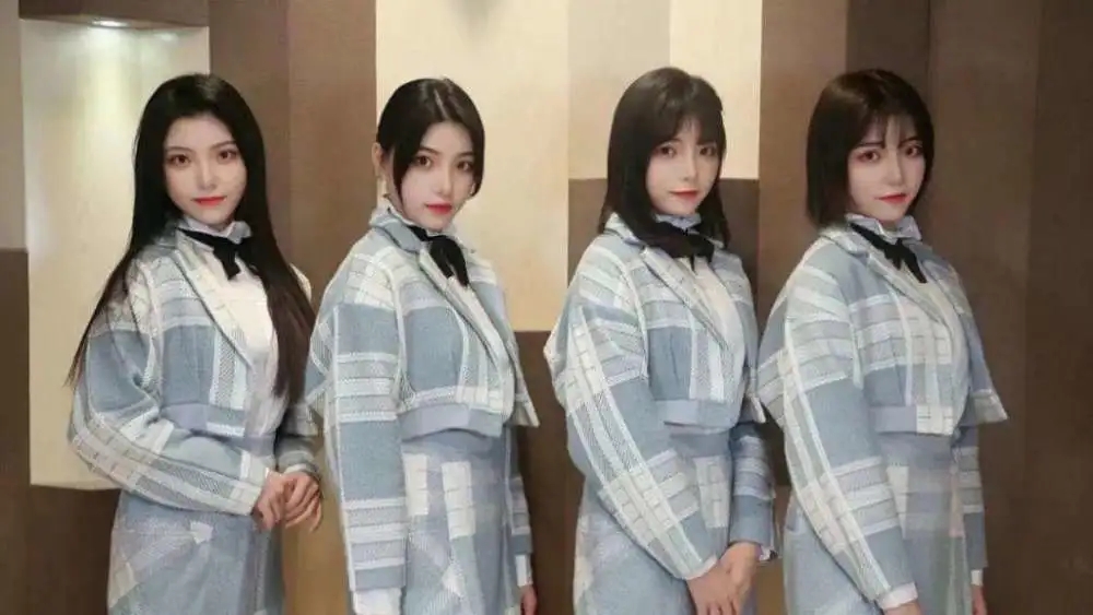 冰清玉洁四姐妹真实照片,冰清玉洁四姐妹路人照