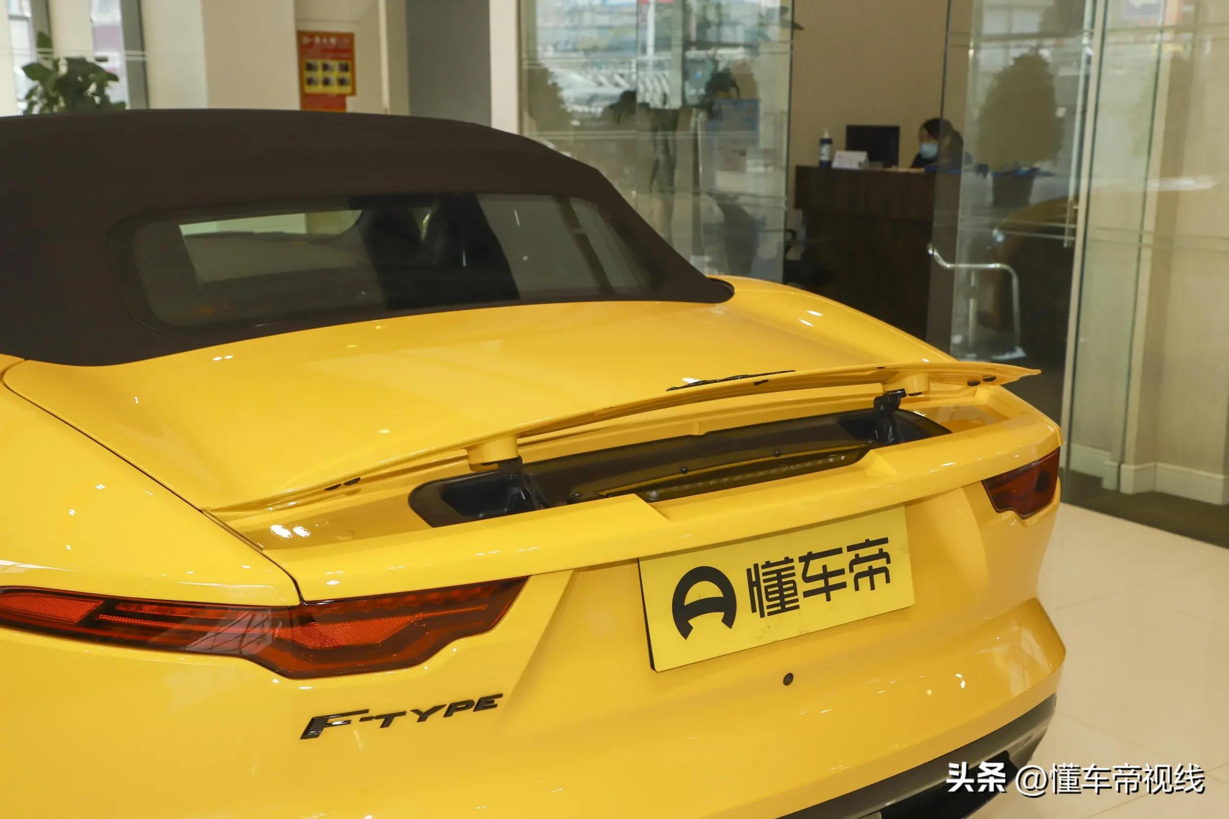 捷豹f-type2023款落地价,捷豹f-type2022款硬顶敞篷展示