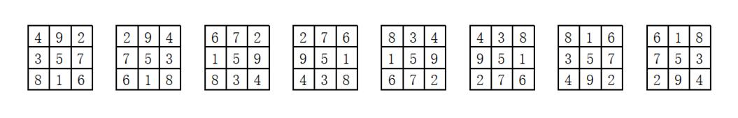 九宫格填数横竖斜都相等解题思路,填数游戏九宫格