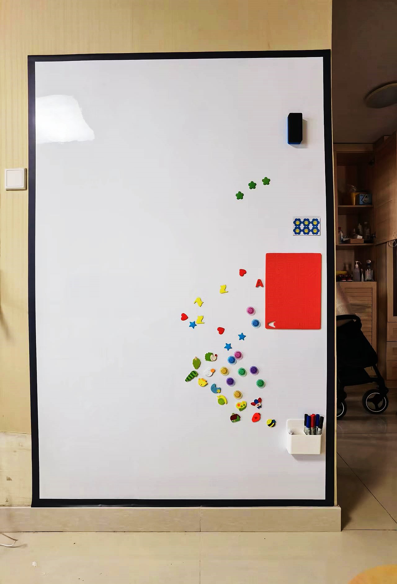 儿童diy涂鸦画板定制,客厅画改造