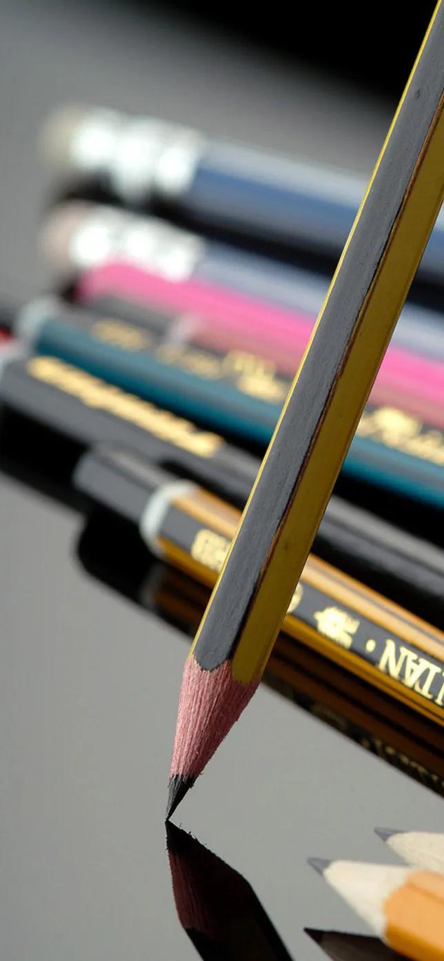 壁纸上的铅笔痕迹怎么清除,手机壁纸彩铅画