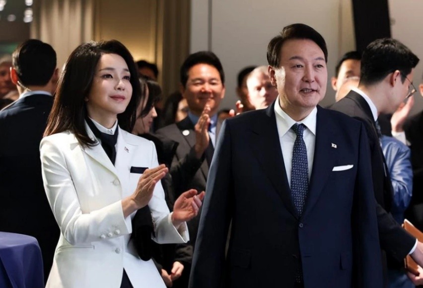 韩国第一夫人有几段婚姻,韩国第一夫人有孩子吗