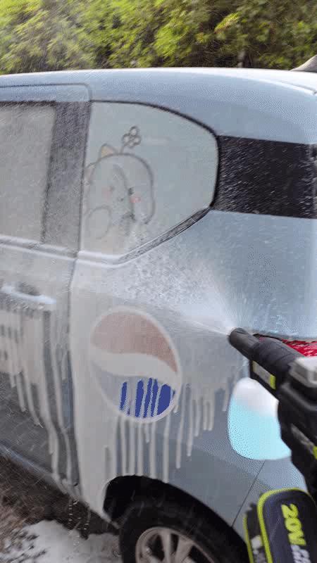 自己买洗车机器洗车如何操作,威克士wu630洗车机对比亿力洗车机